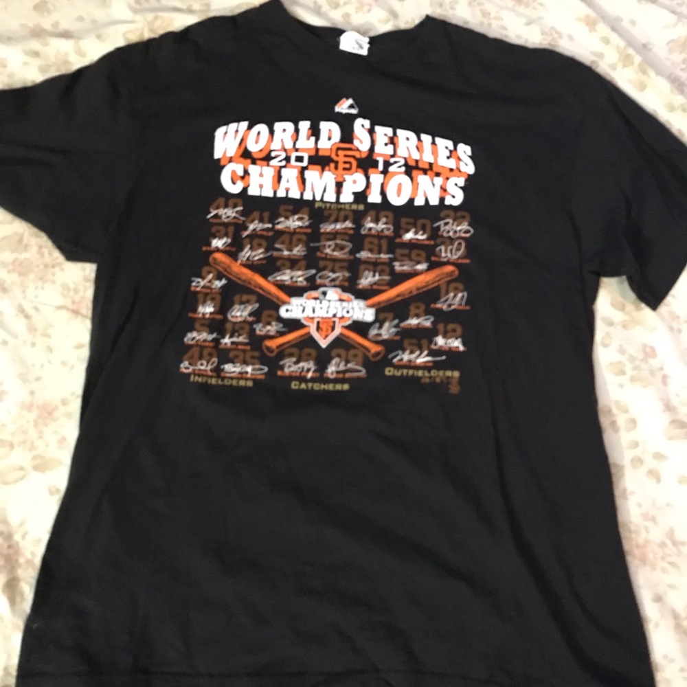Giants World Series Shirt 2012